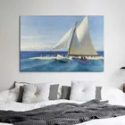 Эдвард Хоппер, парусная лодка, холст, картина, печать, гостиная, украшение для дома, художественное оформление, Современная фотография