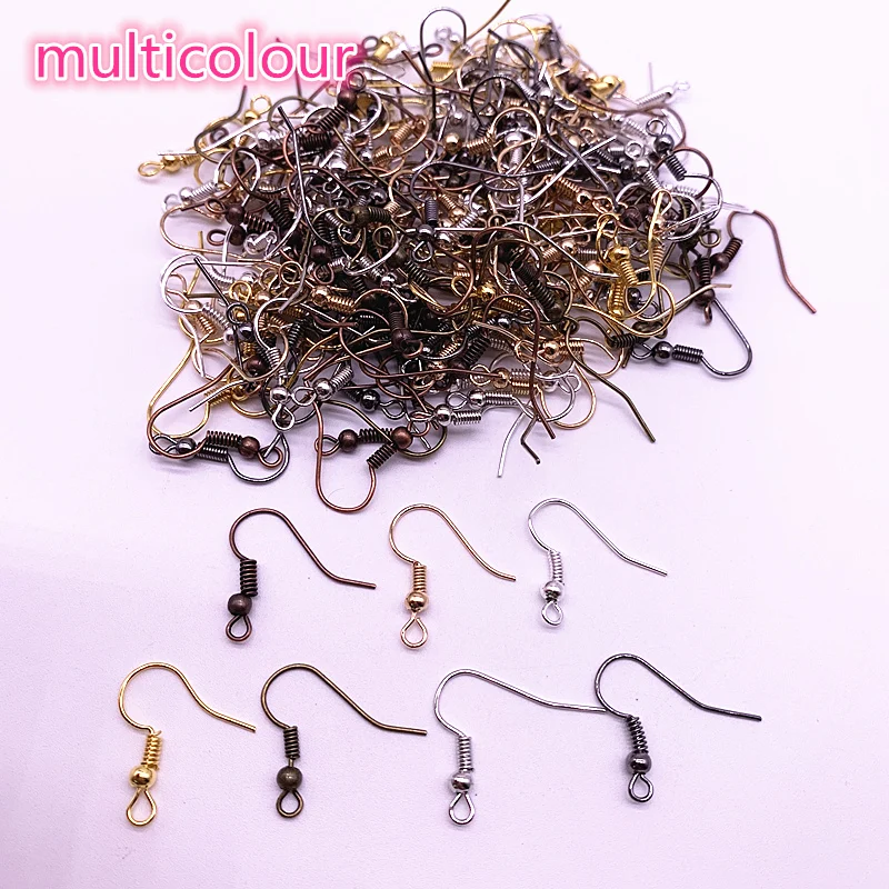 multicolour 100 шт(50 пар) фурнитура для изготовления ювелирных изделий - Цвет: multicolour