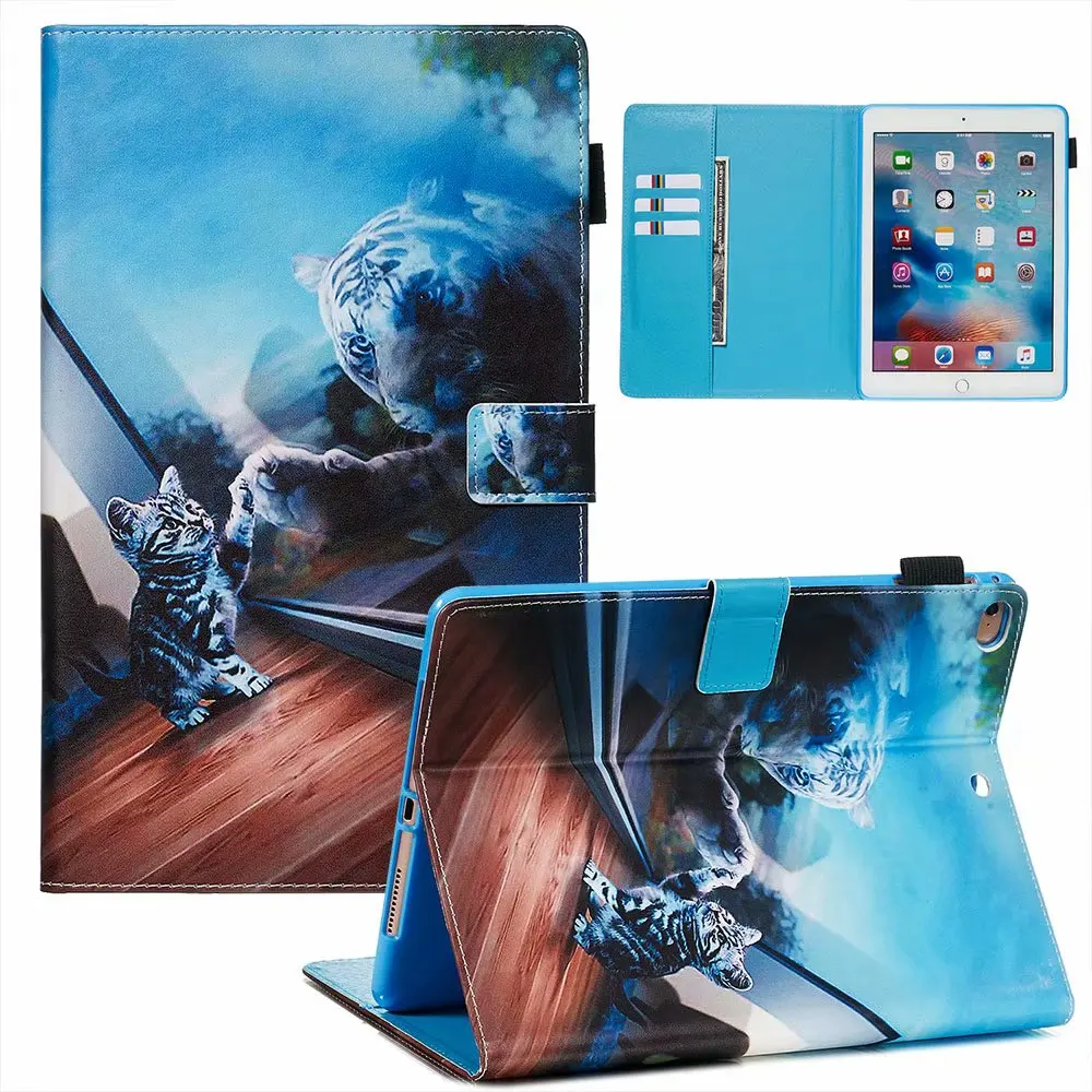 Чехол для планшета IPad 9 7 2017 2018 Air 1 2 Ipad 5 6 дюйма универсальный цветной чехол из