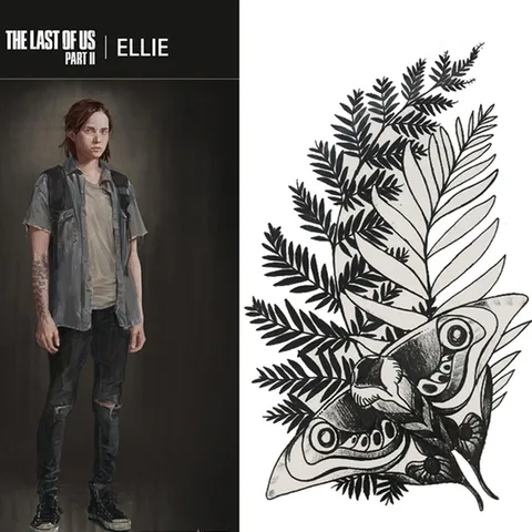 Ellie's tattoo, The Last of Us part 2  Татуировка дружбы, Тату для парня,  Гик тату