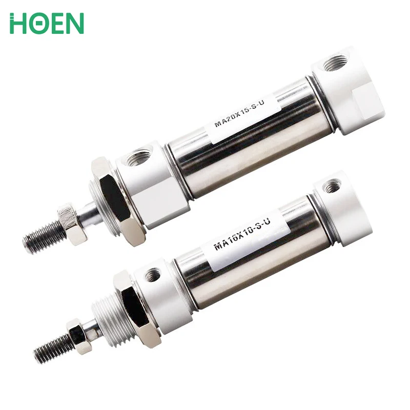 

MA мини цилиндр Нержавеющая сталь Воздушные цилиндры MA16-125 MA16-150 MA16-175 MA20-125 MA20-150 MA20-175 MA32-125 MA32-150 MA40-125