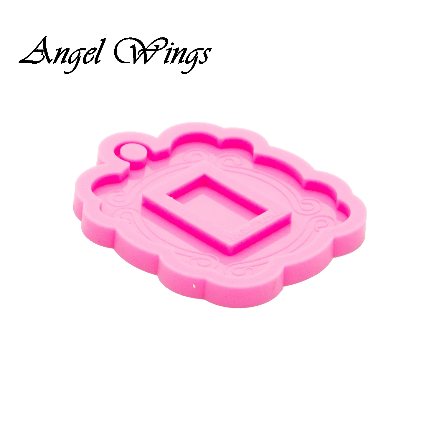 Блестящие брелки в виде рамки формы DIY ювелирные изделия брелок плесень