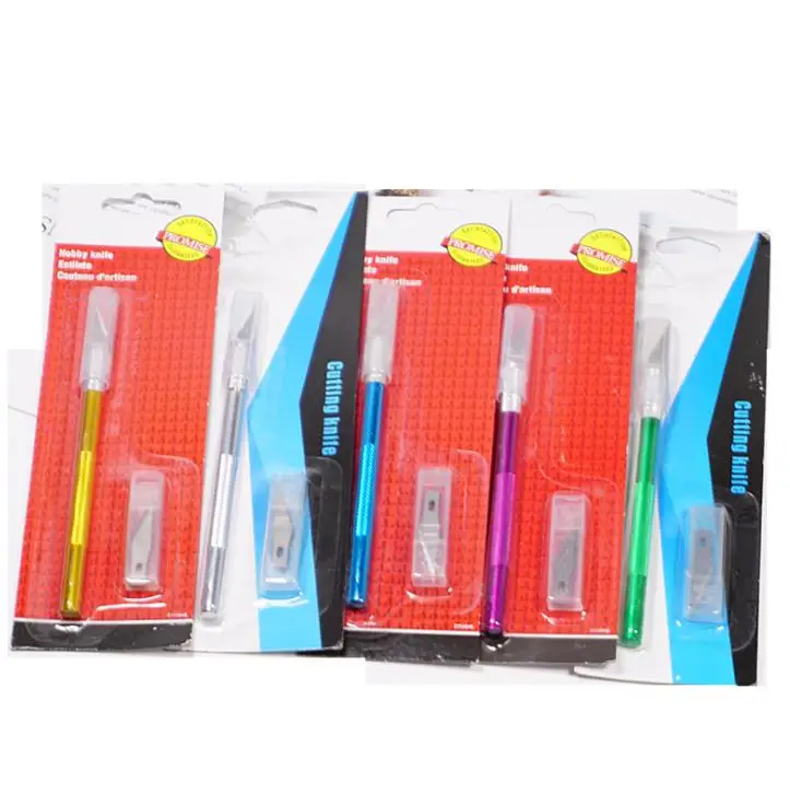 (1 шт. нож для скульптуры + 5 лезвий) Искусственный/Нескользящий металлический