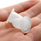 Колпачки для тату-чернил, силикон, 50 шт., маленький размер, Перманентный макияж, пигмент для бровей, мини-контейнер, одноразовые аксессуары, принадлежности