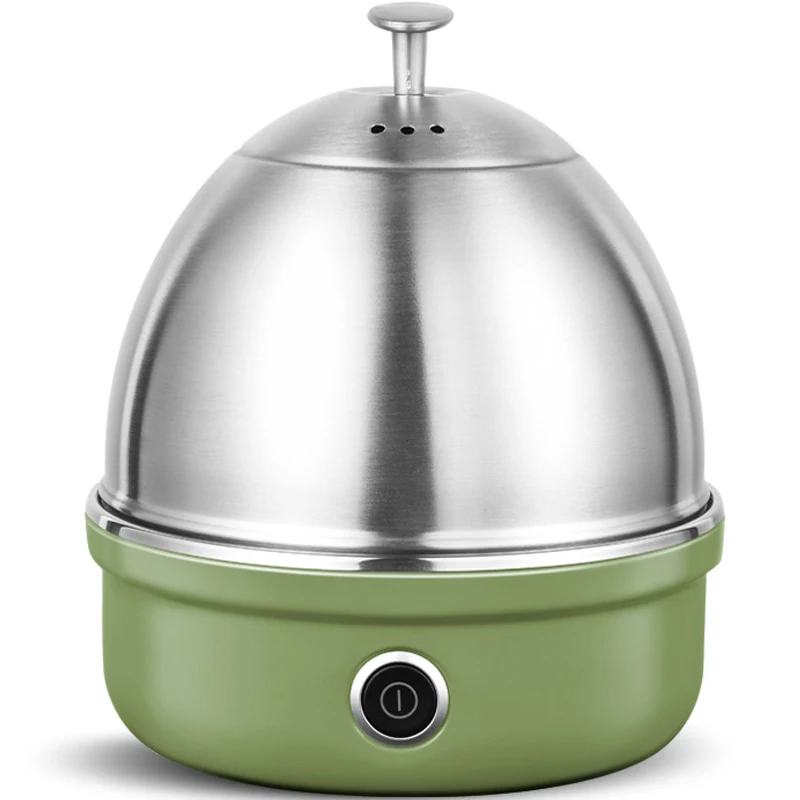 

220V Mini Household Electric Egg Steamer Boiler Stainless Steel Automatic Multi Cooker Egg Custard Steaming Cooker For Home