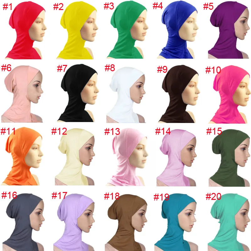 

Under Scarf Hat Cap Bone Bonnet Hijab Islamic Head Wear Neck Cover Muslim XRQ88