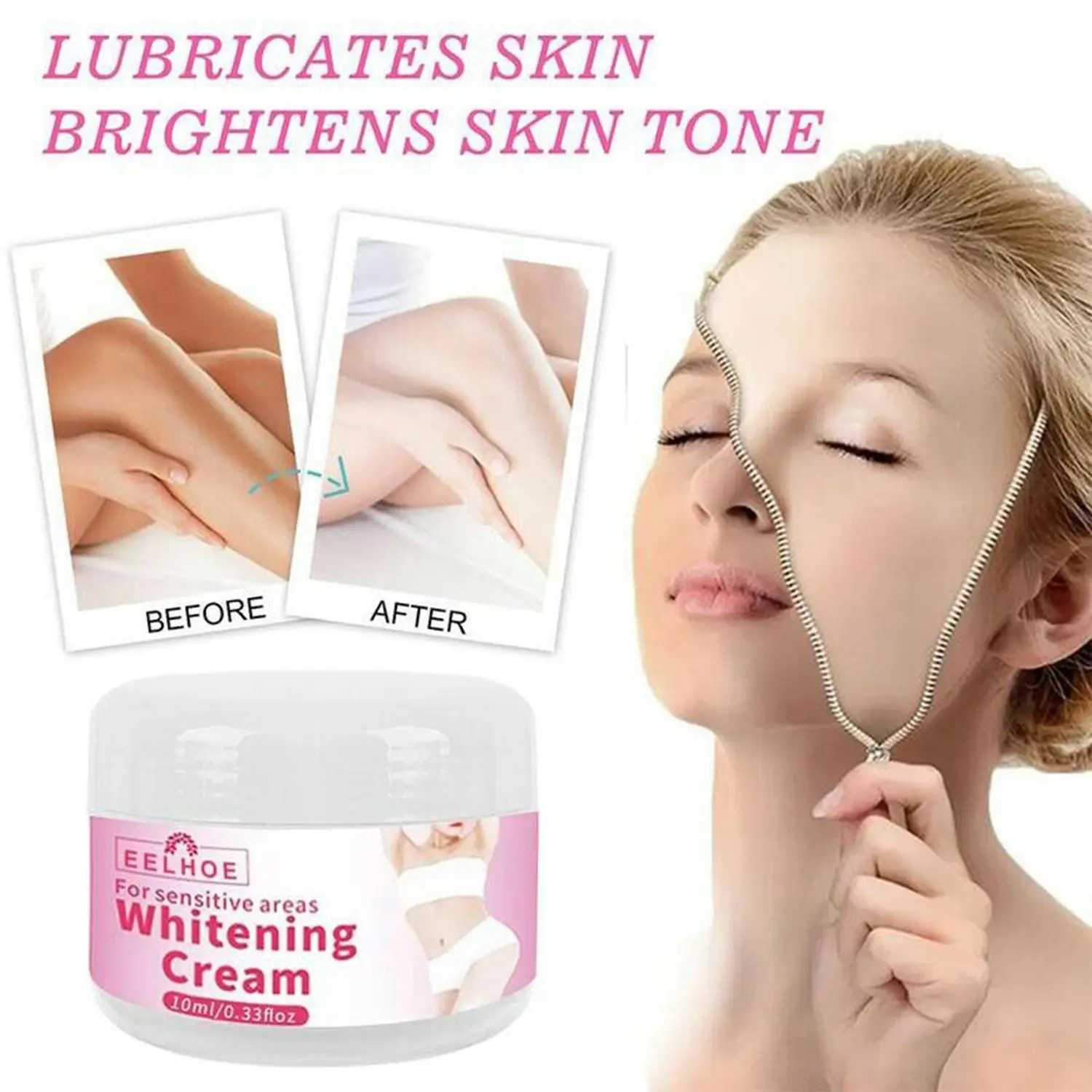 

10/20/30/50ML Underarm Armpit Lightening Cream Bleaching Body Lightening Cream Whitening Cream For Legs Knees Private Parts