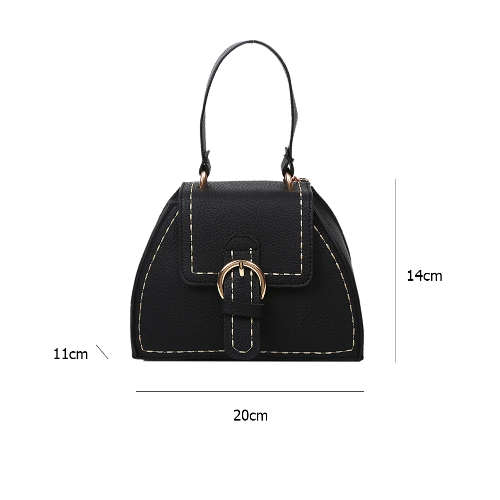 

Fashion Embroidery Shoulder Bags Women PU Leather Travel Street Crossbody Clutches Ladies Box Shaped Purse Handbag