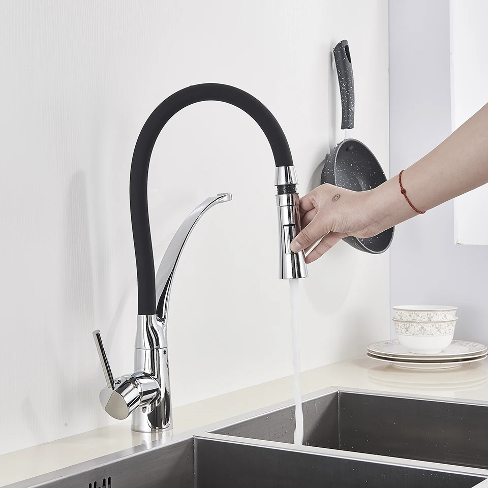 Смеситель для ванной комнаты кухонный кран с поворотом на 360 градусов раковины