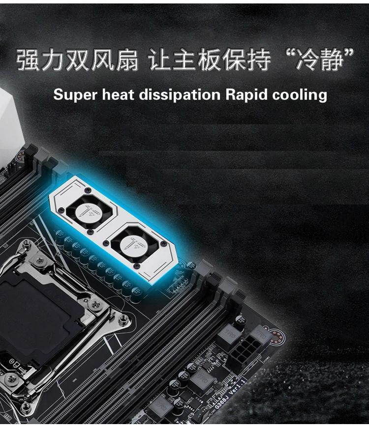 X99 материнская плата с двойным слотом M.2 NVME поддержка DDR3 DDR4 LGA2011-3 и LGA 2011 Intel Xeon E5 2678 V3 32 Гб 16 Гб* 2 шт 1866 МГц
