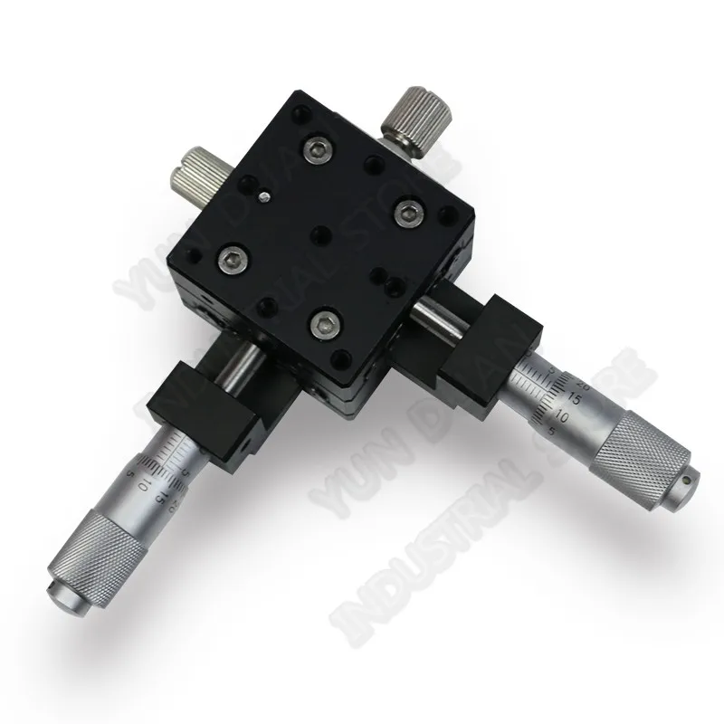 XY Axis 30*30 мм обрезная станция с ручным смещением платформа стандартная линейная