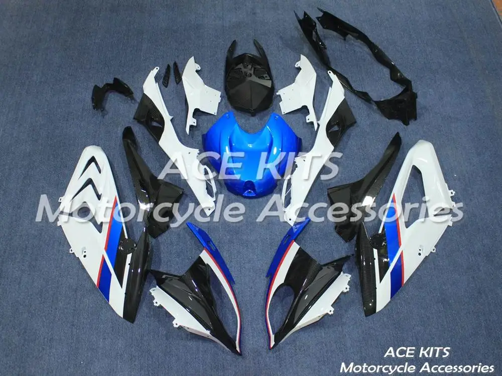 Новый ABS Мотоциклетный обтекатель комплект для S1000RR 2015 2018 боди из углеродного