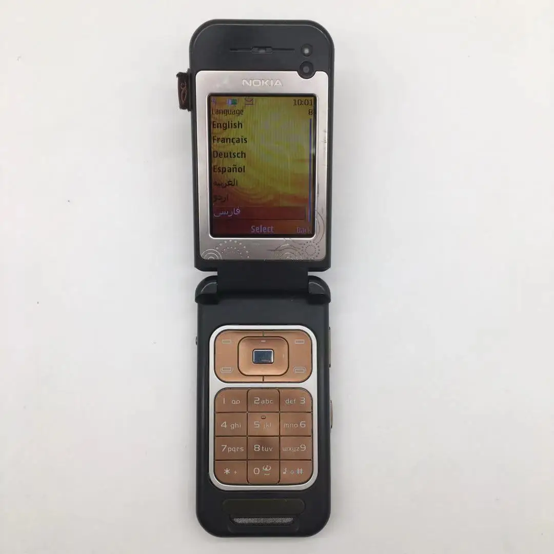 Nokia 7390 Восстановленный Оригинальный разблокированный телефон GSM FM Bluetooth радио