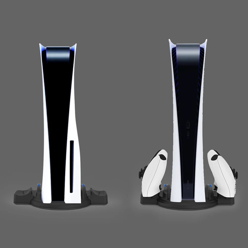 Для PS5 зарядное устройство для контроллера Двойная док станция быстрой зарядки