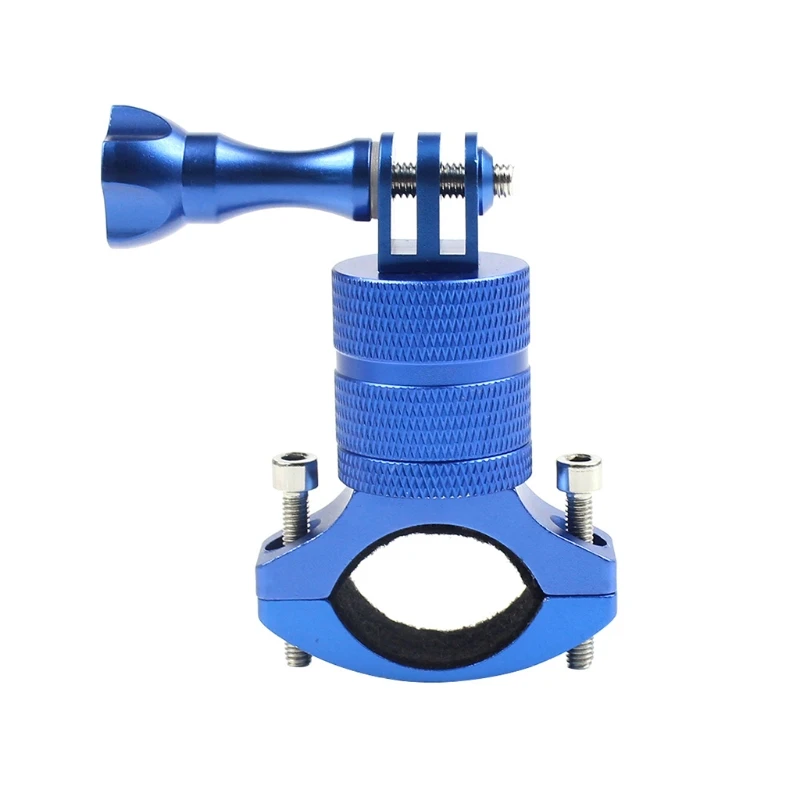 

Aluminum Bicycle Clip 360 Degree Rotaty Cycling Handlebar Adapter Camera Stand