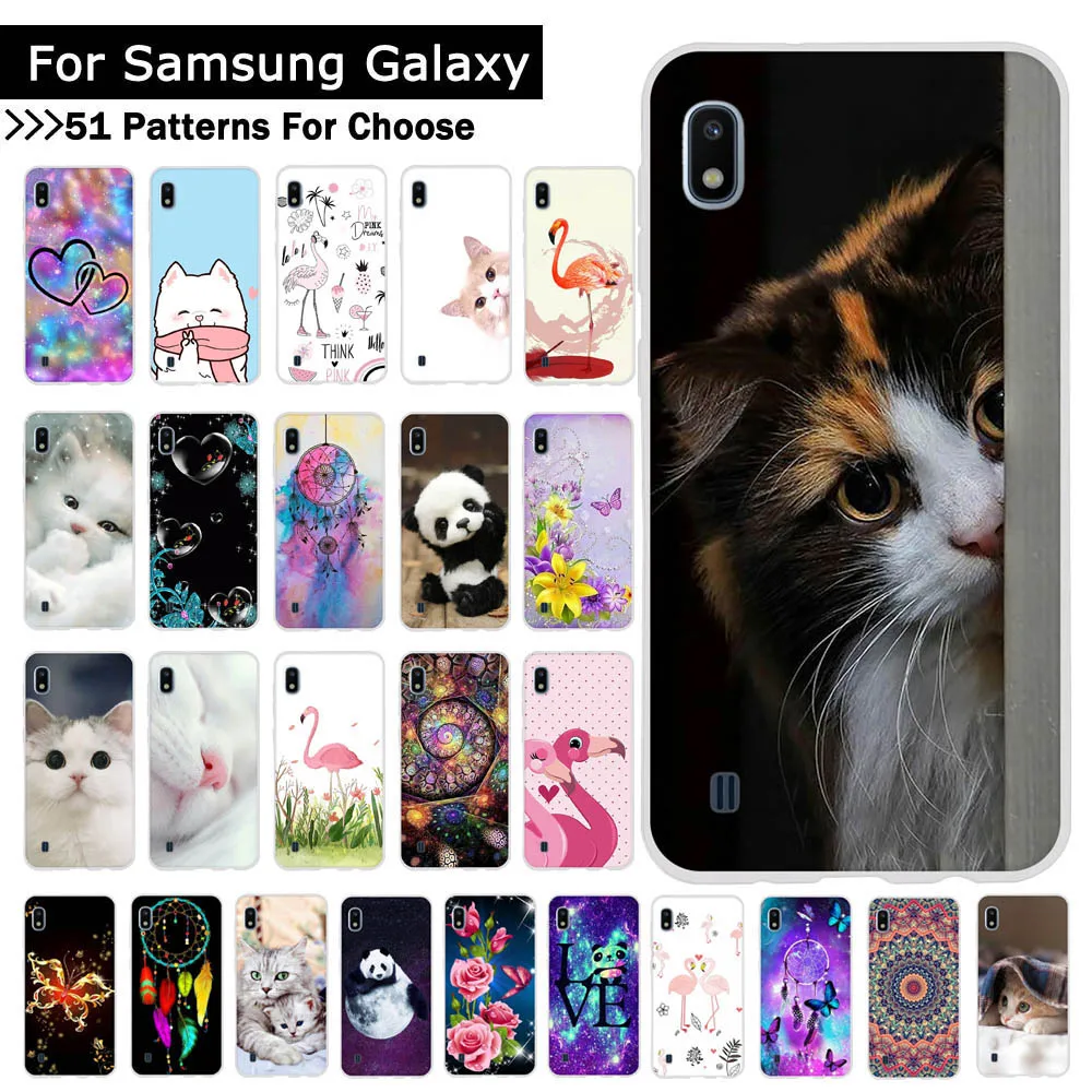 Чехол для телефона Samsung Galaxy A10 A20 A30 A40 A50 A70 мягкие силиконовые чехлы из ТПУ задние
