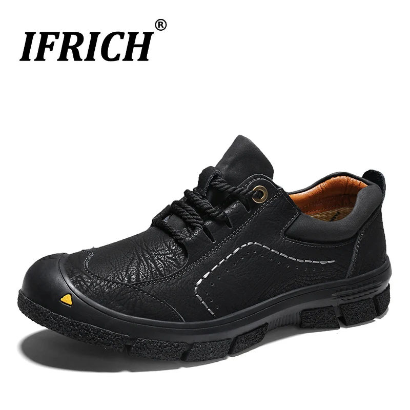 Новые стильные Нескользящие охотничьи ботинки для мужчин на шнуровке мужские