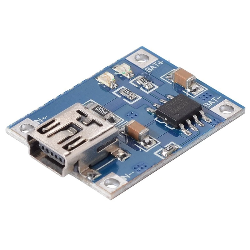 5X 5V Mini USB 1A литиевая батарея зарядный Модуль линейная плата зарядного устройства