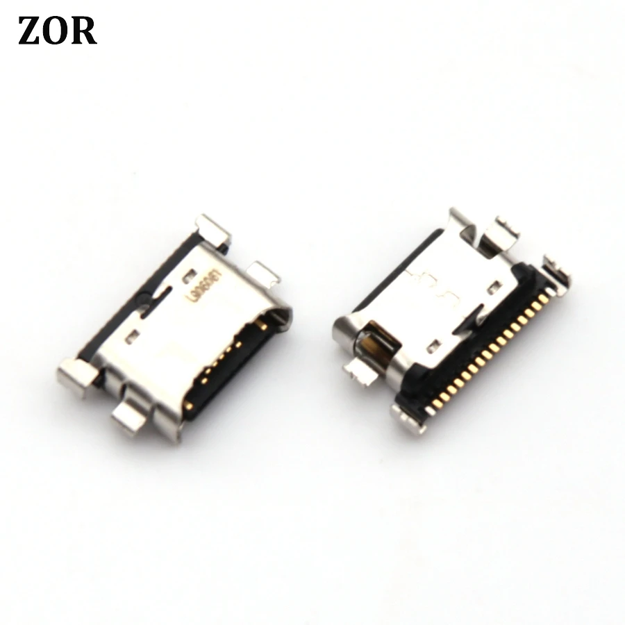 200 шт./лот зарядное устройство Micro USB зарядный порт док разъем для Samsung Galaxy A70 A60 A50 A40