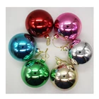 24 шт.лот, пустой сублимационный Рождественский шар, украшение для сублимационной печати чернилами, термопресс, сделай сам, подарки, рукоделие, возможность печати