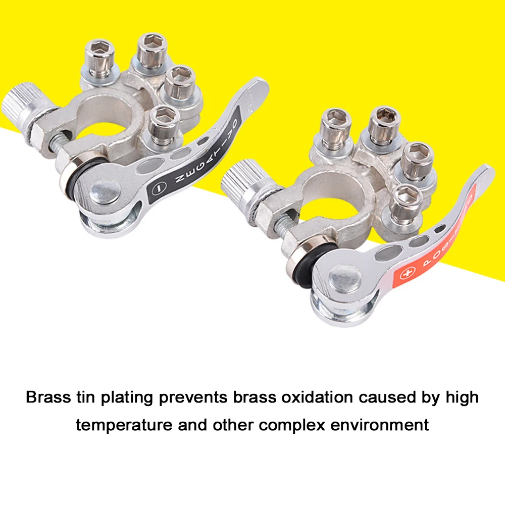 1 парный аккумулятор kste клеммы аккумуляторных батарей латунный разъем