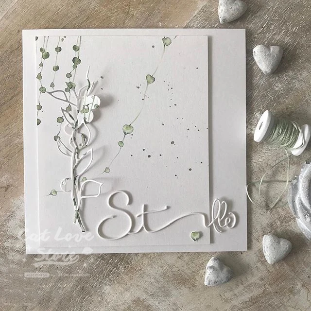 Штампы для резки немецких букв трафарет скрапбукинга декоративное ремесло