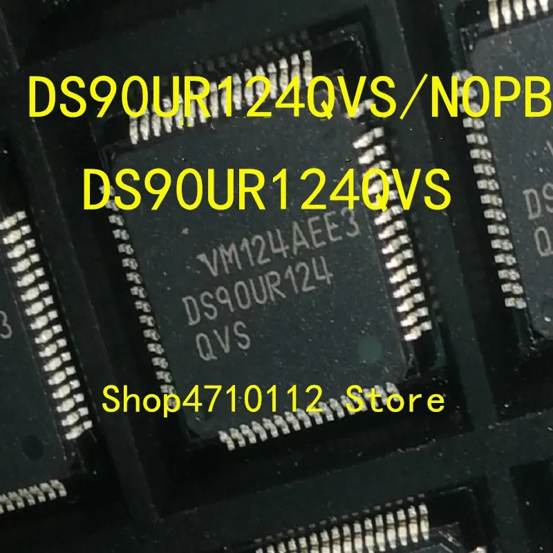 Бесплатная доставка, 10 шт./Лот, новый DS90UR124QVSX/NOPB DS90UR124QVS 90UR124QVS QFP64