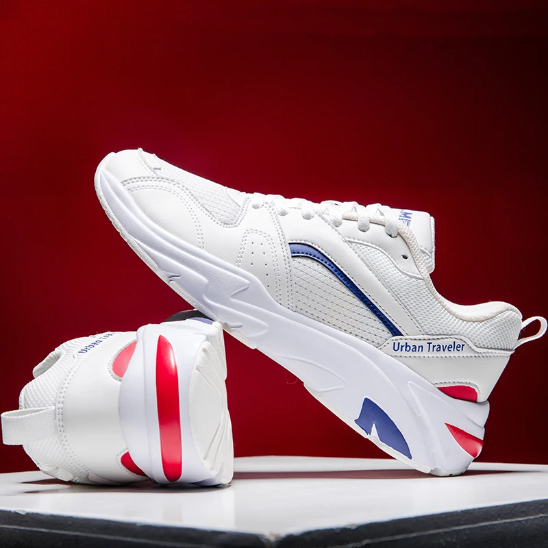 Мужские кроссовки KELME белые спортивные для бега Модные дышащие светильник