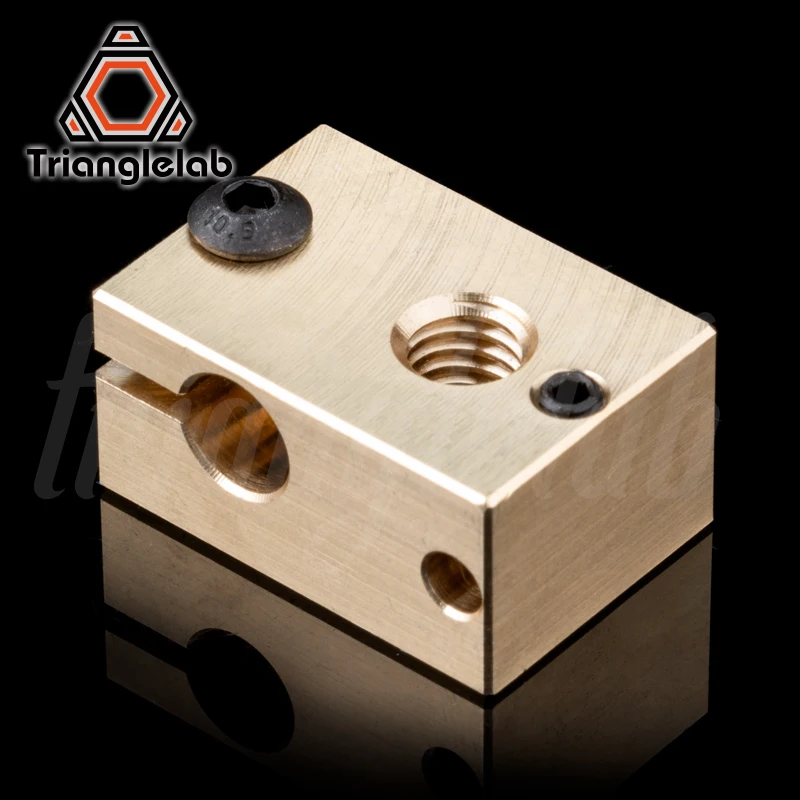 HQ Gold Heatsink V6 медный нагревательный прибор блок Hotend J нагревательная головка