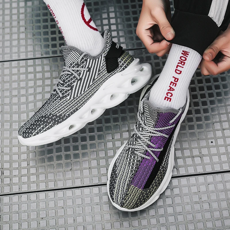 2020 Новая мужская обувь дышащая Спортивная Blade Корейская версия повседневные