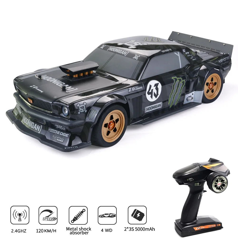 ZD Racing EX07 1/7 4WD бесщеточный Электрический монстр грузовик с дистанционным