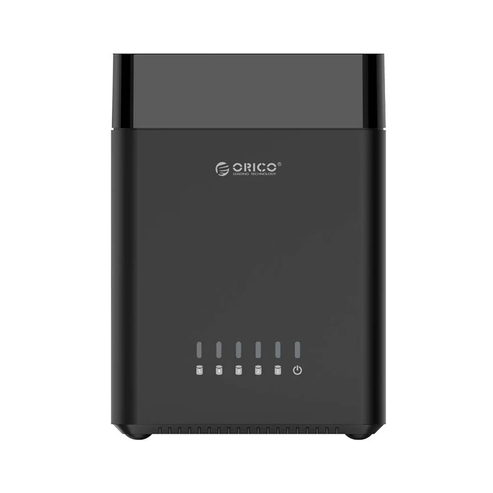 

ORICO DS500C3 настольные шкафы для хранения жестких дисков 5 отсеков 3,5 дюйма USB3.1 Type-C Корпус внешнего жесткого диска док-станция