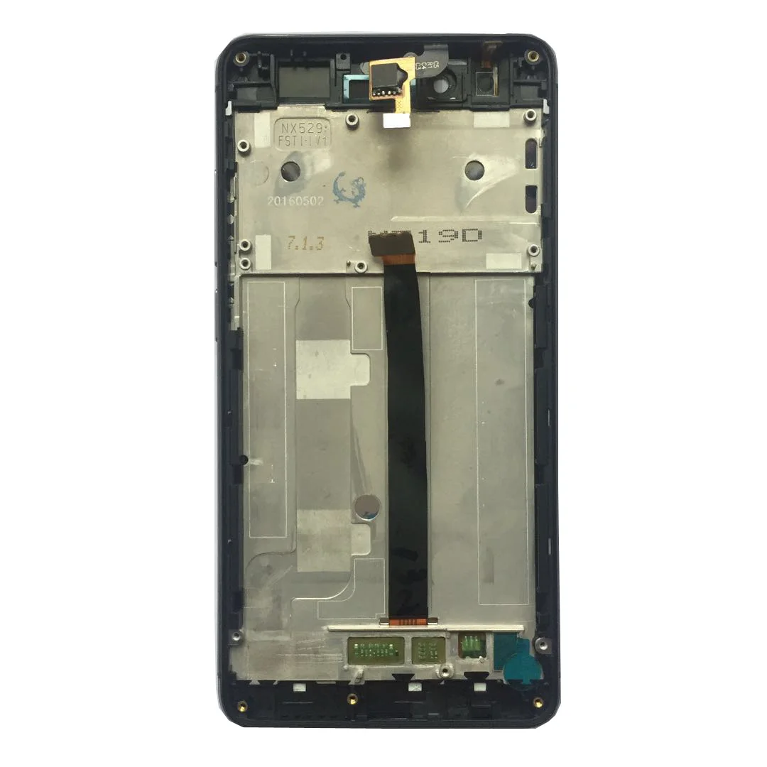 Черный/белый ЖК + TP Для ZTE Nubia Z11 Mini TD-LTE NX529J ЖК-дисплей кодирующий преобразователь