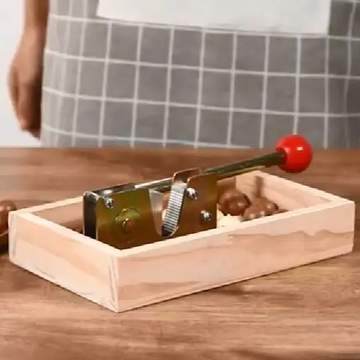 Ореховый зажим инструмент для открытия орехов макадамии лущильщика устройство