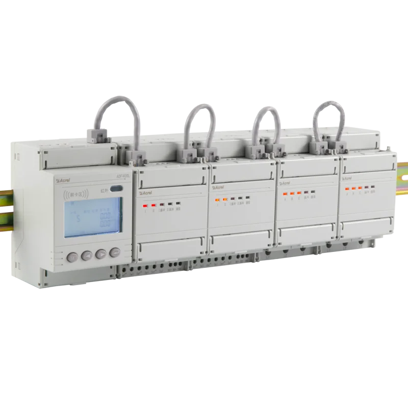 

Multi-loop three phase and single phase mixed energy meter for multi-circuits