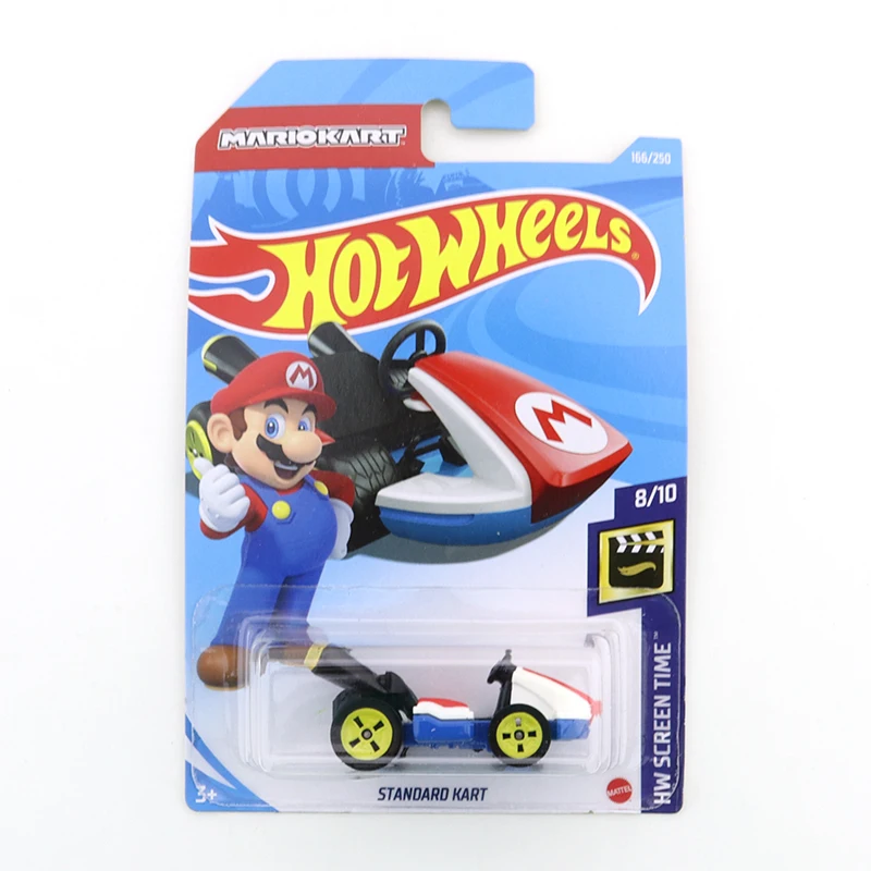 

2021-166 Hot Wheels STANDARD KART Mini Alloy Coupe 1/64 Metal Diecast Model Car Kids Toys Gift