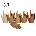 Силиконовые стрелки для телефона с гибкой регулировкой пальца, подвижные ногти