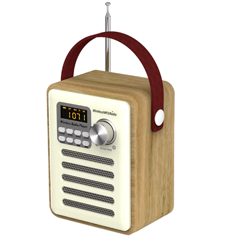 Универсальный тюнер цифровой радиоприемник Bluetooth 5 0 FM вещание Aux in MP3 плеер