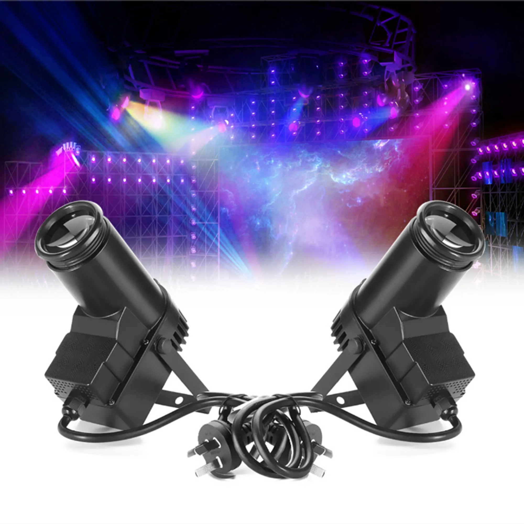 10 Вт мини DMX512 сценический светильник RGBW Диско луч pinspot для DJ вечерние KTV зеркало