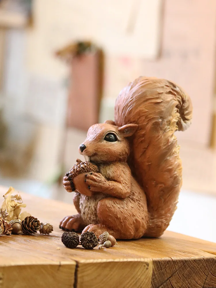 Креативная Копилка из смолы с изображением белки|Копилки для денег| |