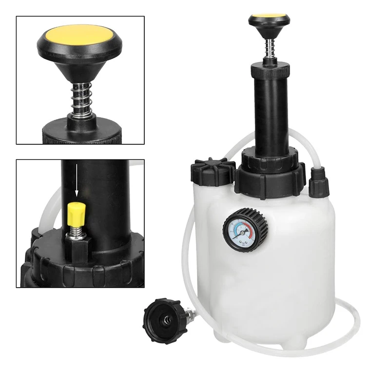 Вакуумный тормозной масляный кастрюль 3 л Насосная машина автомобильный станок