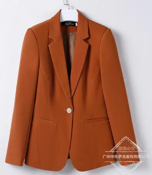 Осень 2019 женские модные строгие костюмы жакет с длинным рукавом и юбка для