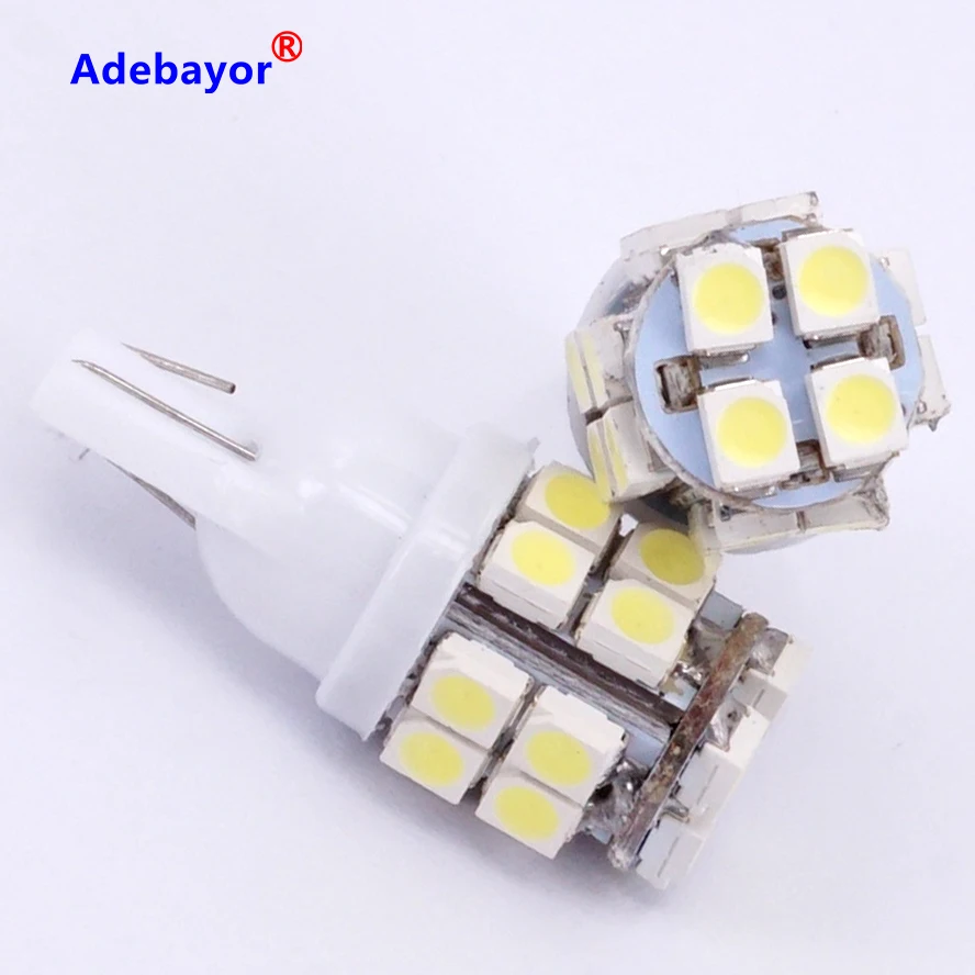 800 шт. Белый свет T10 194 168 W5W 20 светодиодов smd 3528 1210 клиновидная автомобильная