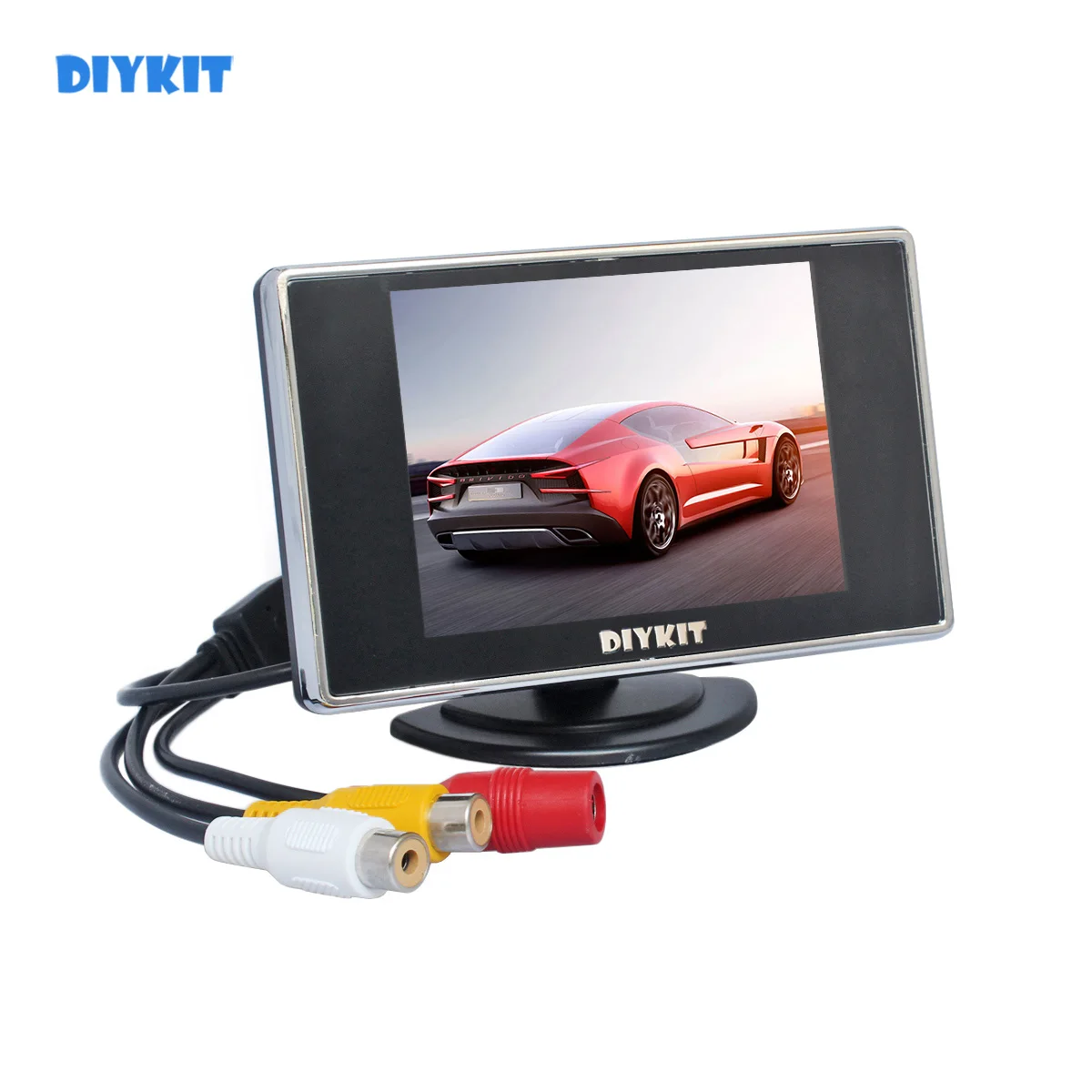 

Автомобильный ЖК-дисплей 3,5 дюйма, автомобильный монитор заднего вида дюйма, 2 канала, видеовход