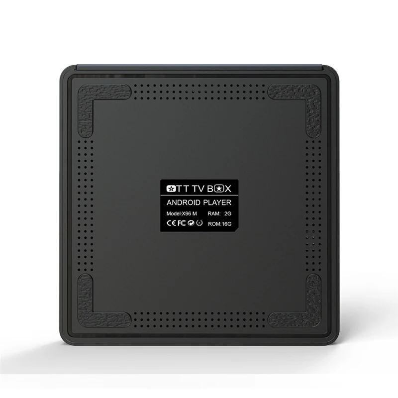 X96M Allwinner H603 Smart TV Box Android 9 0 4G 64G медиаплеер 4K Google голосовой помощник WiFi Поддержка IPTV |