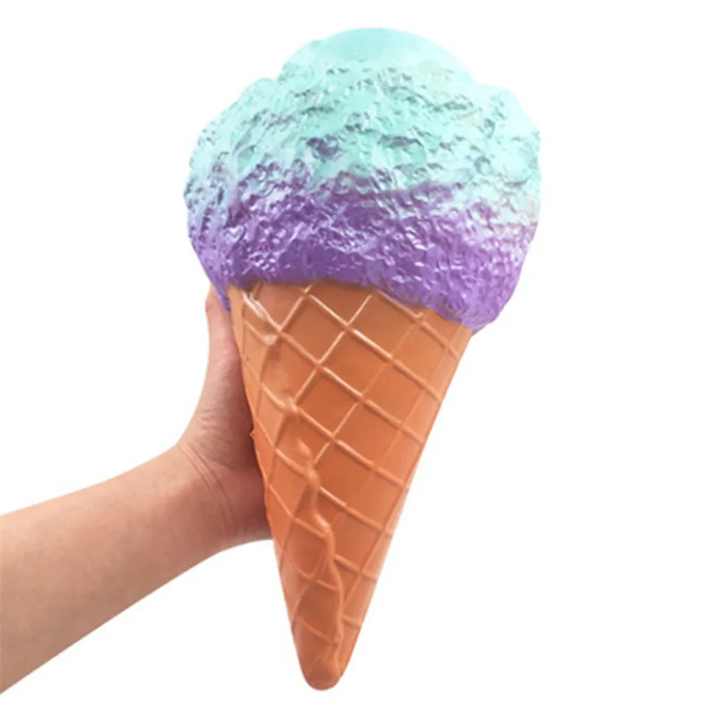 

Squeezable Jumbo Giant Ice Cream Slow Rising Scented Stress Relief Toys simple dimple toy small kawaii toys para nios