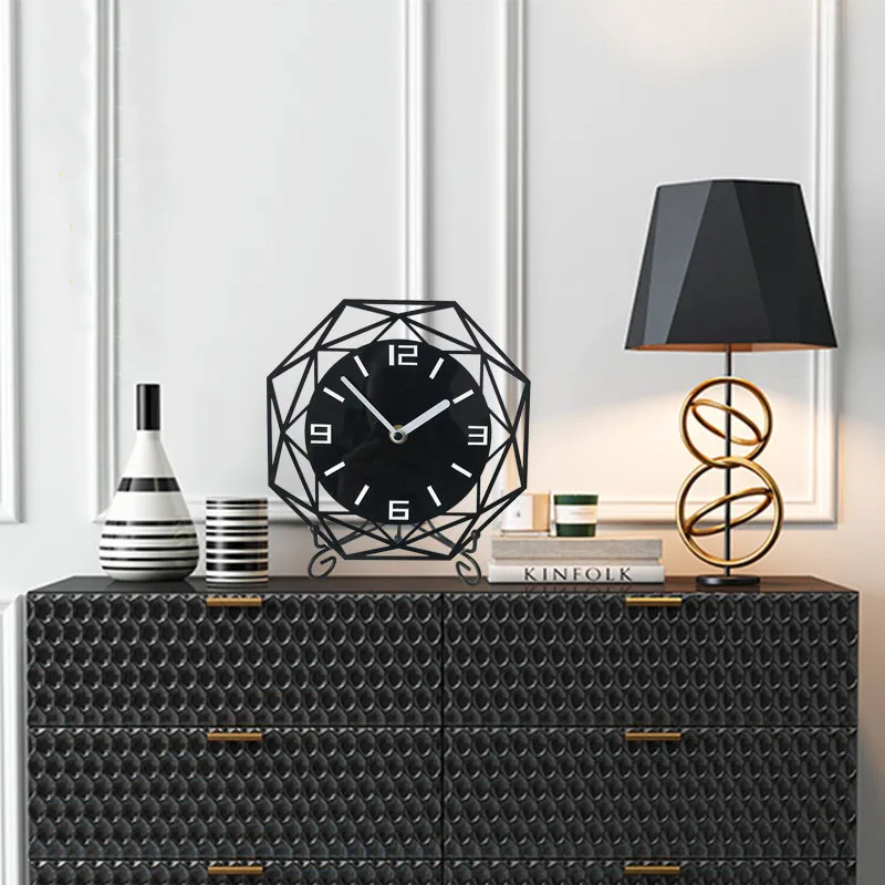 Нордические настольные часы для украшения дома современные минималистичные