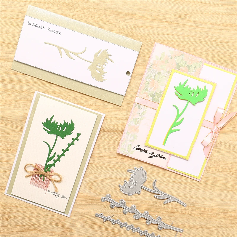 Металлические Вырубные штампы YaMinSanNiO для изготовления открыток скрапбукинга