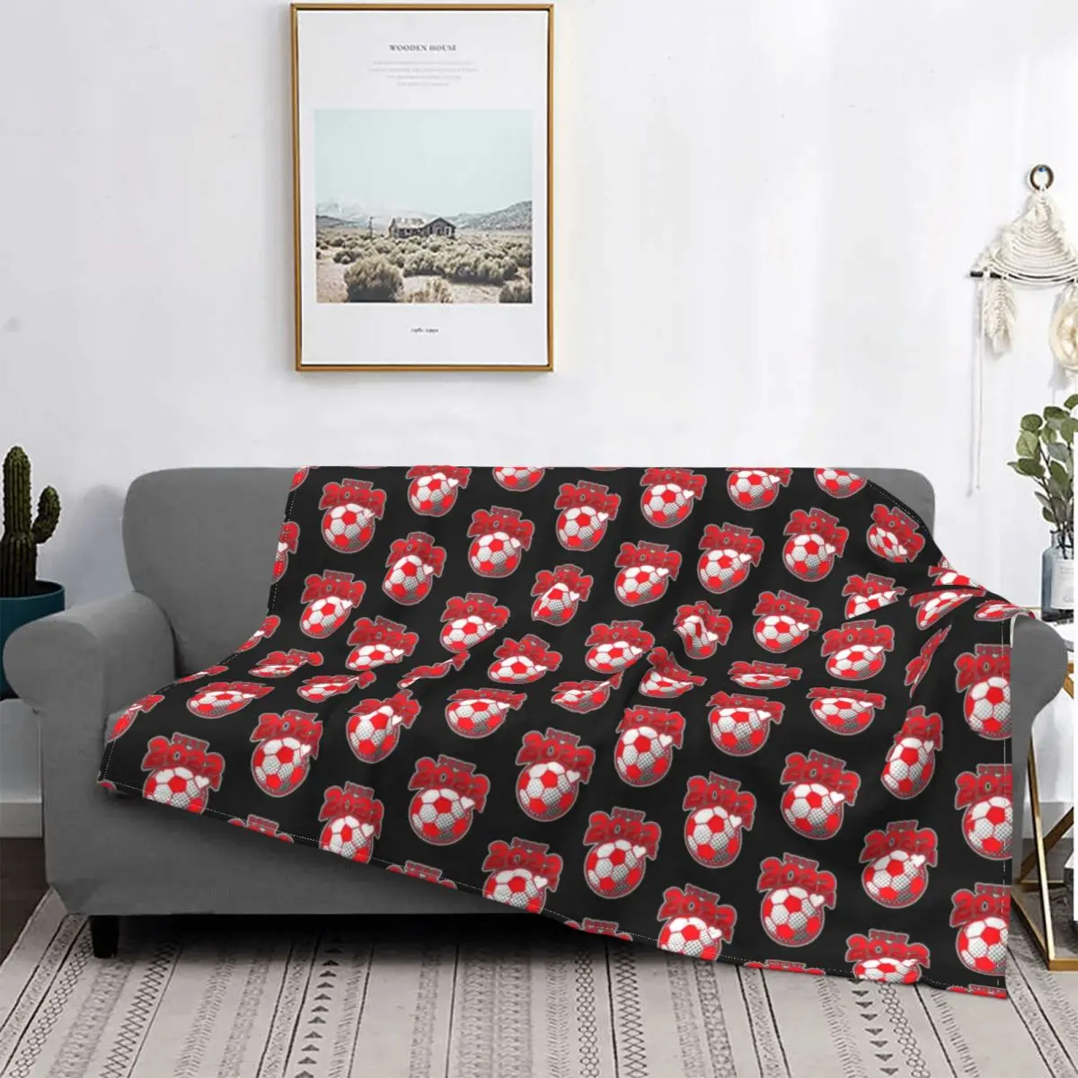 

Peru 2022 Design Blanket Football 2022 Soccer Sport Plush Warm Soft Flannel Fleece Throw Blanket For Sofa Bedspread Cover