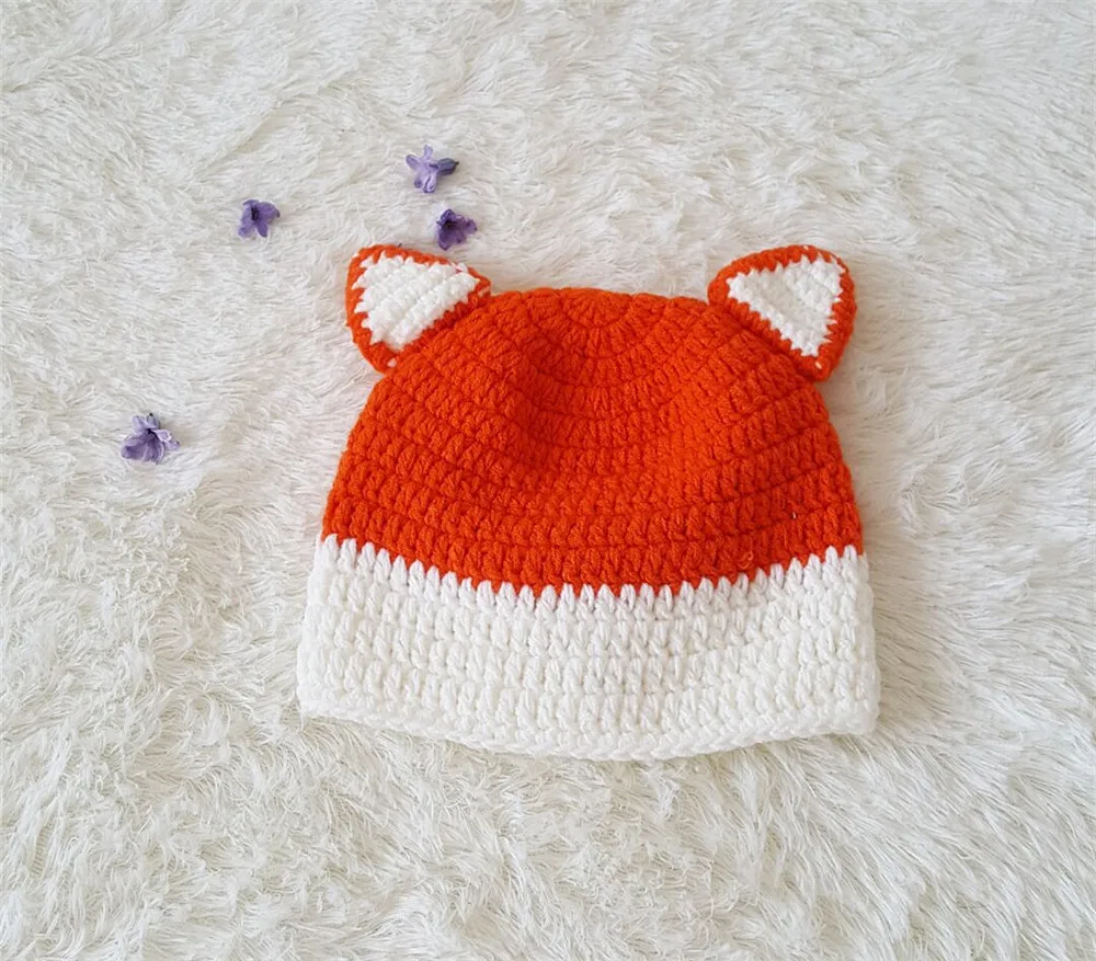 Зимняя теплая шерстяная шапка для мальчиков и девочек детский головной убор